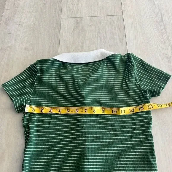 Brandy Melville Striped Collard Shirt size S - Picture 4 of 6